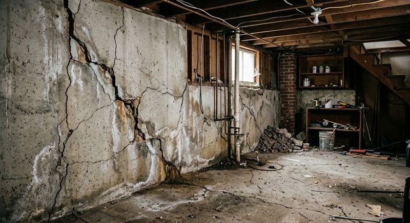 Basement Crack Repair in West Milford, NJ