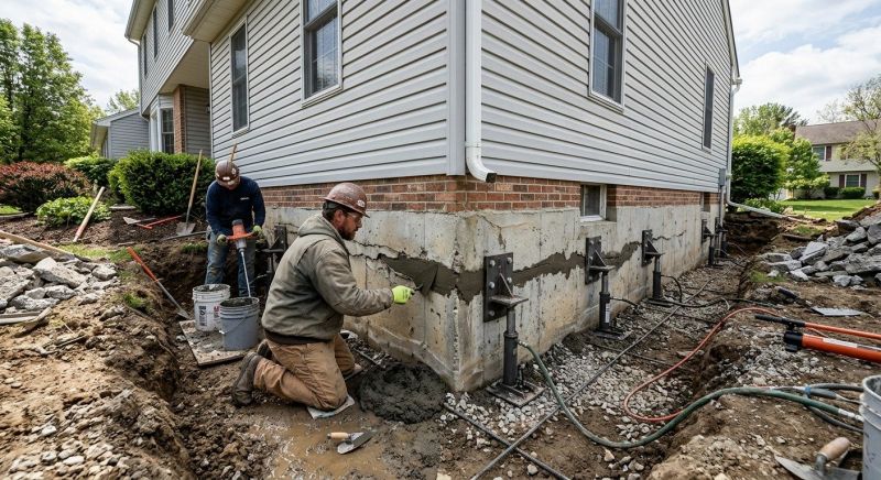 Basement Foundation Repair in Mendham, NJ