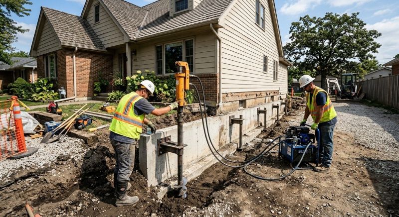 Basement Stabilization in West Milford, NJ