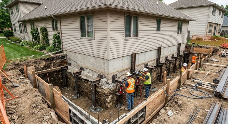 Basement Underpinning in West Milford, NJ