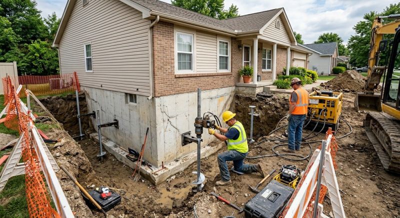 Building Foundation Repair in Glen Rock, NJ