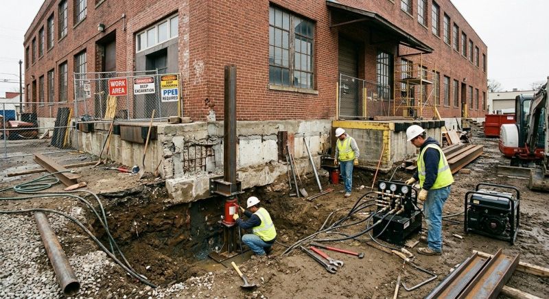 Building Foundation Repair in South Orange, NJ