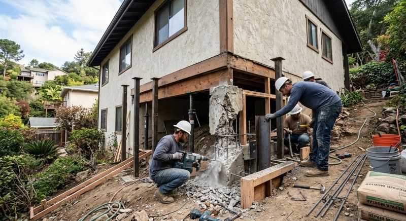 Concrete Foundation Repair in Andover, NJ