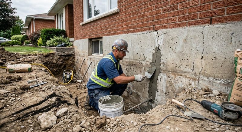 Concrete Foundation Repair in Franklin, NJ