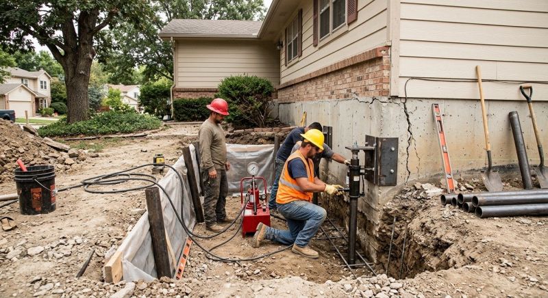 Concrete Foundation Repair in Franklin, NJ