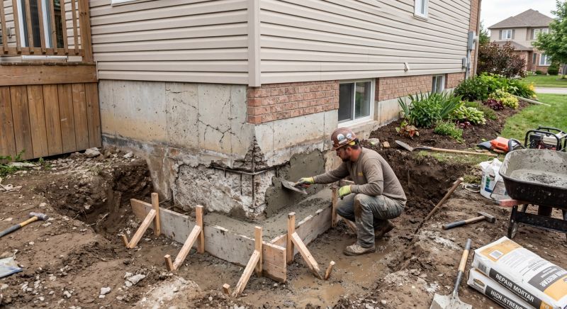 Concrete Foundation Repair in Nutley, NJ