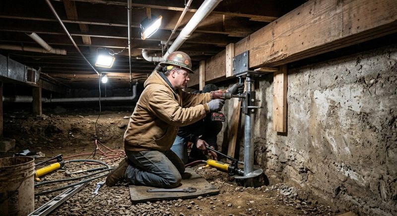 Crawlspace Foundation Repair in Bogota, NJ