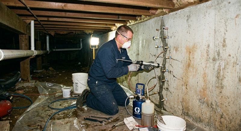Crawlspace Foundation Repair in Lake Hopatcong, NJ