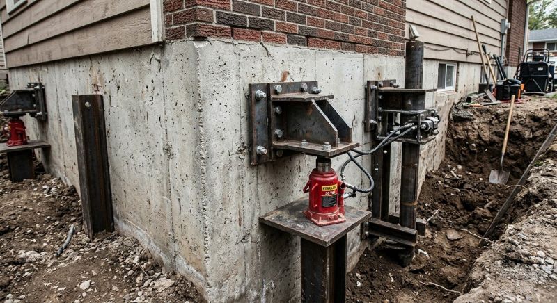 Foundation Jacking in Bergenfield, NJ