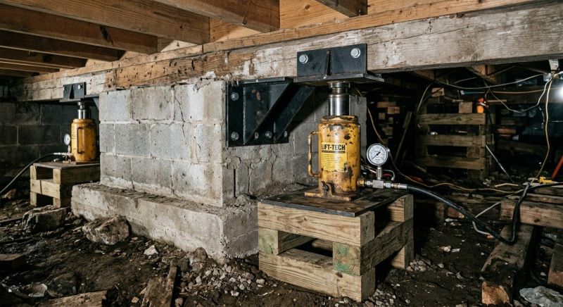 Foundation Jacking in Bloomfield, NJ