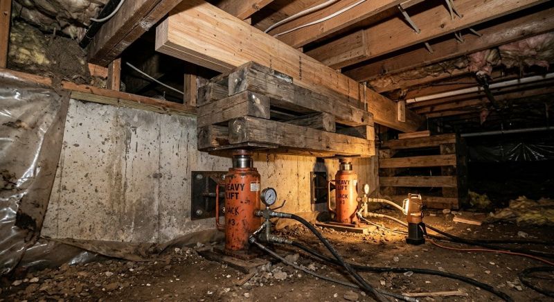Foundation Jacking in Bloomingdale, NJ