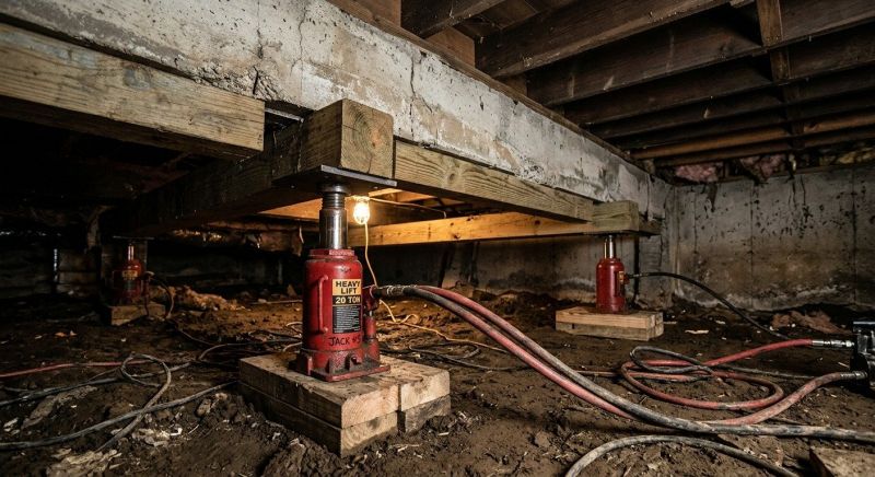 Foundation Jacking in Budd Lake, NJ