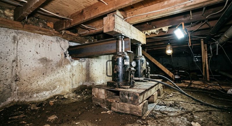 Foundation Jacking in East Orange, NJ
