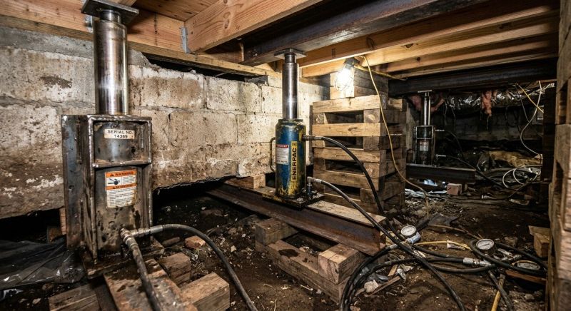 Foundation Jacking in Glen Rock, NJ