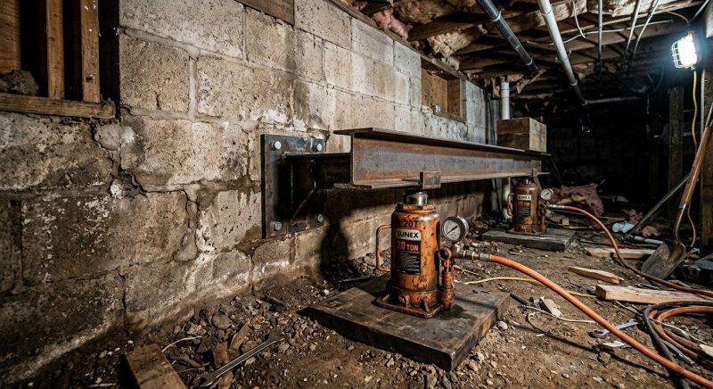 Foundation Jacking in Morristown, NJ