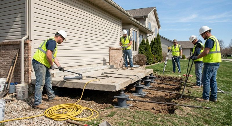 Foundation Lifting in Flanders, NJ