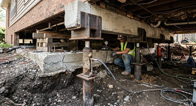 Foundation Lifting in Florham Park, NJ