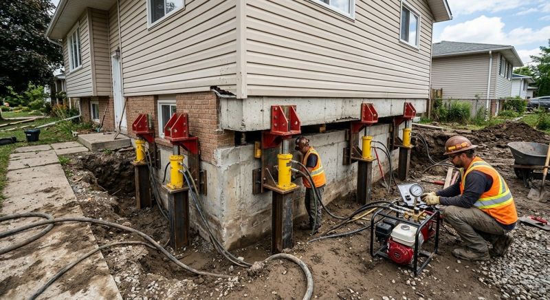 Foundation Lifting in Warwick, NY