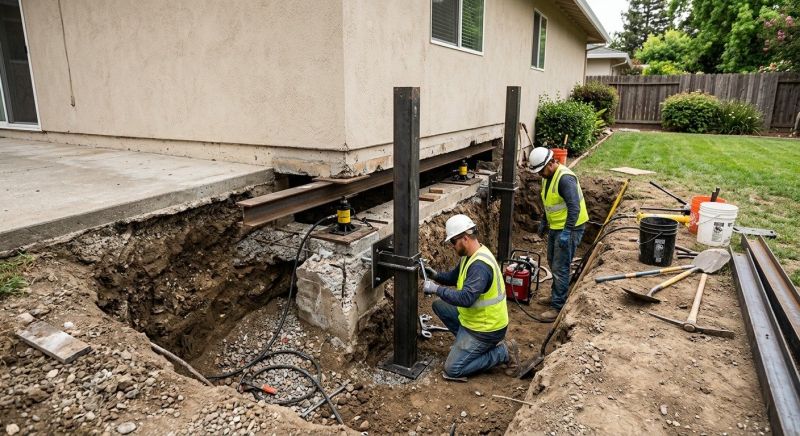 Foundation Pier Repair in West Milford, NJ