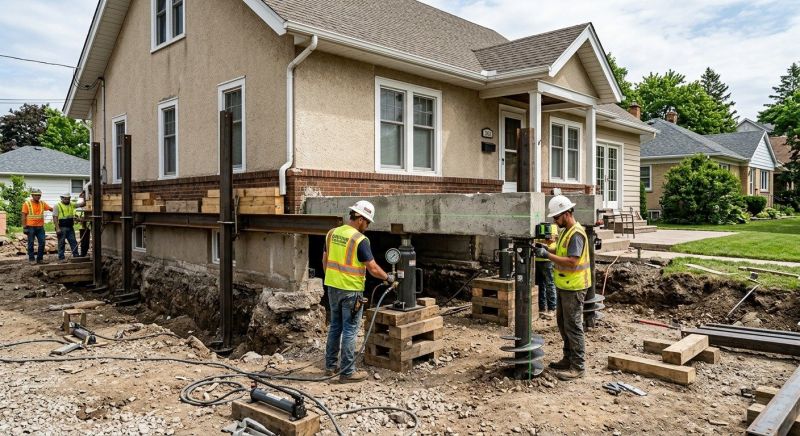 Foundation Releveling in West Milford, NJ