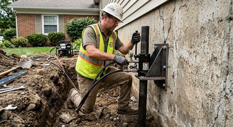 Foundation Releveling in West Milford, NJ