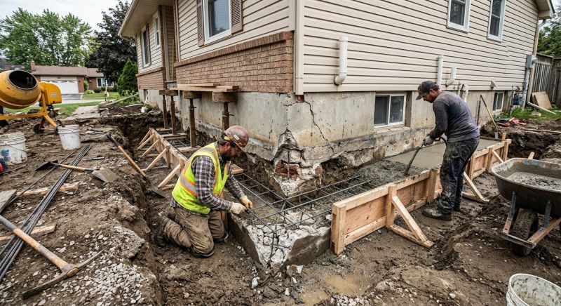 Foundation Repair in Lake Hopatcong, NJ