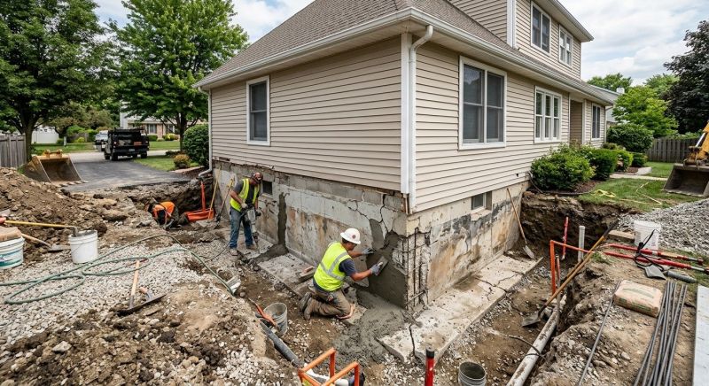 Foundation Restoration in West Milford, NJ