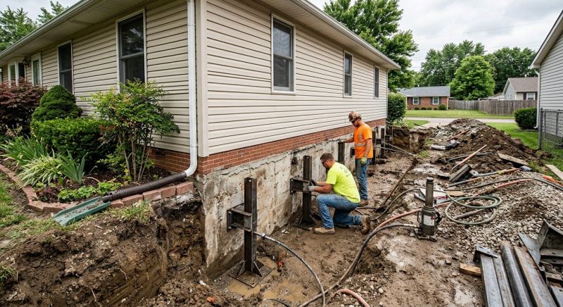 Foundation Stabilizing in Warwick, NY