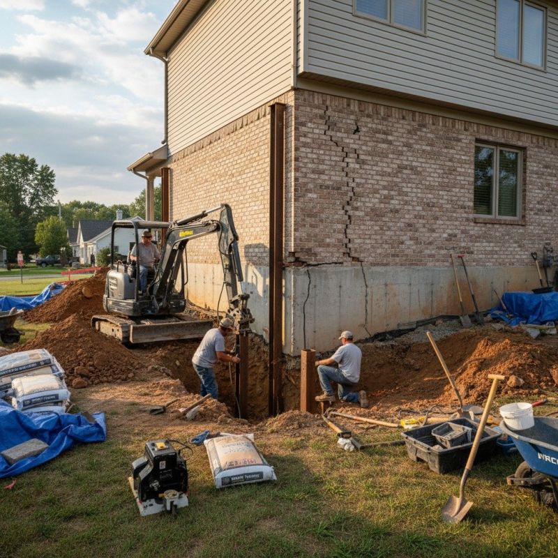 Foundation Structural Repair in Nutley, NJ