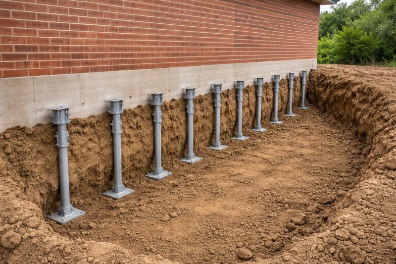Helical Pile Installation in West Milford, NJ