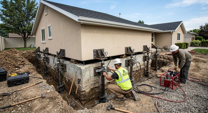 Home Foundation Leveling in Franklin, NJ