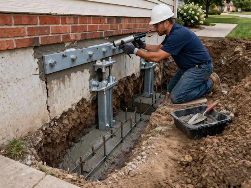Home Foundation Repair in Clifton, NJ