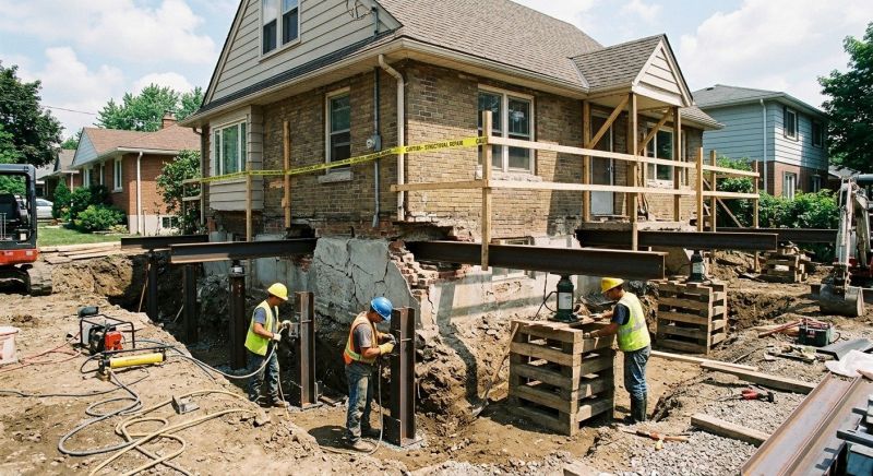 House Foundation Repair in Monsey, NY