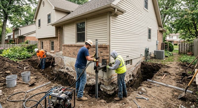 House Foundation Repair in Montville, NJ