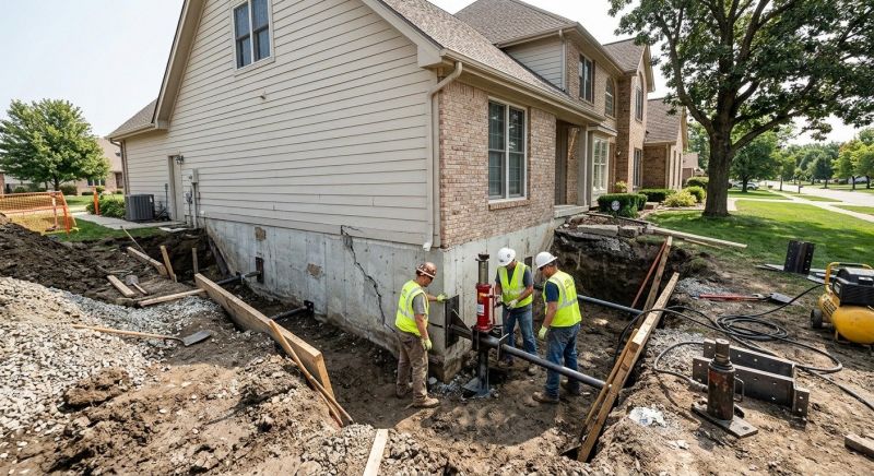House Foundation Repair in Nyack, NY