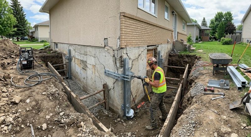 House Foundation Repair in Pine Island, NY