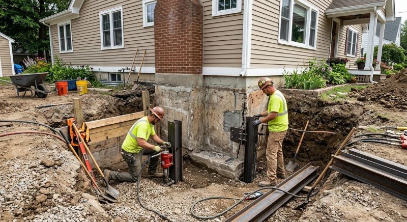 House Foundation Repair in Tappan, NY