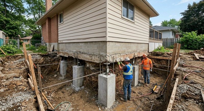 House Underpinning in West Milford, NJ