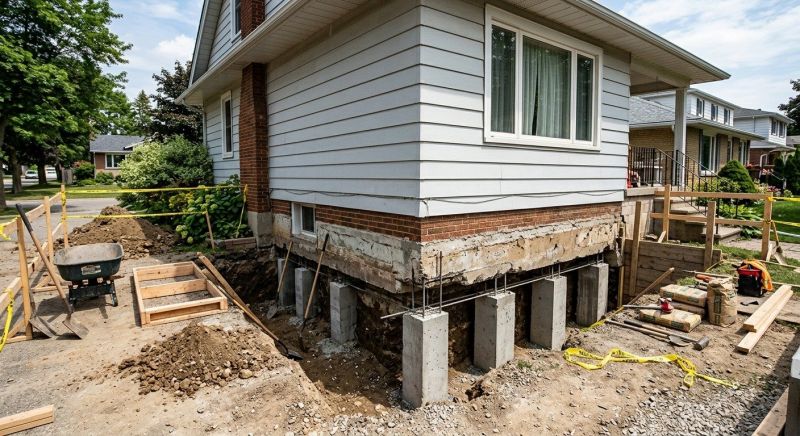 House Underpinning in West Milford, NJ