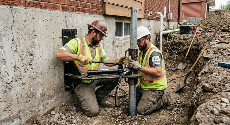 Settling Foundation Service in Alpine, NJ