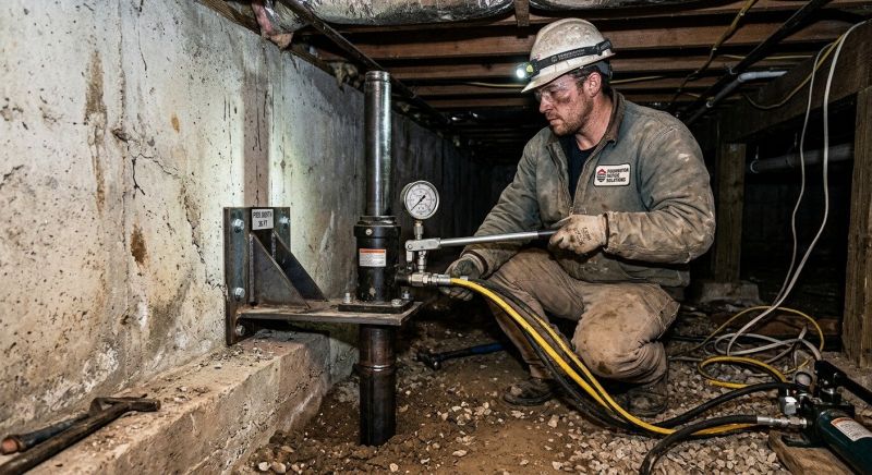 Settling Foundation Service in Port Jervis, NY