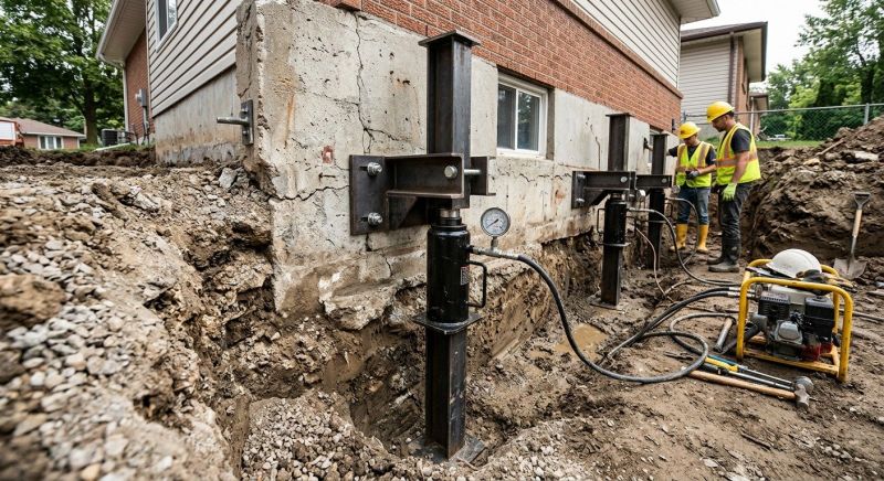 Sinking Foundation Lifting in West Milford, NJ