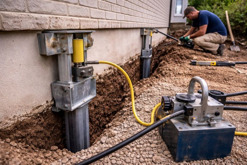 Sinking Foundation Repair in East Hanover, NJ