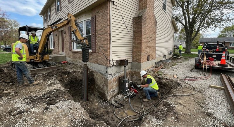Sinking Foundation Repair in Little Falls, NJ