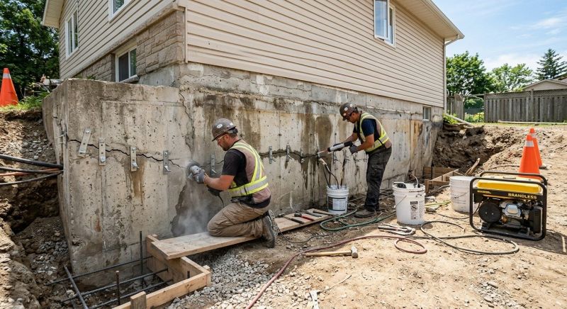 Structural Foundation Repair in Westtown, NY