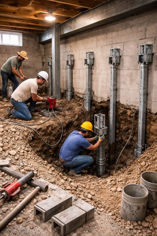 Structural Underpinning in West Milford, NJ