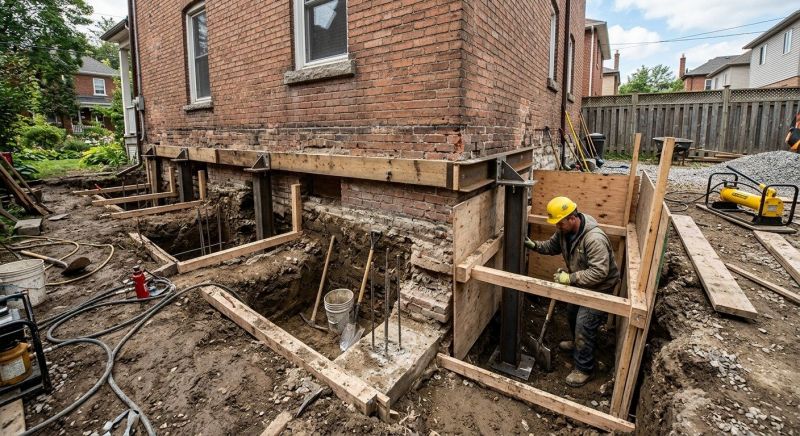 Underpinning Repair in West Milford, NJ